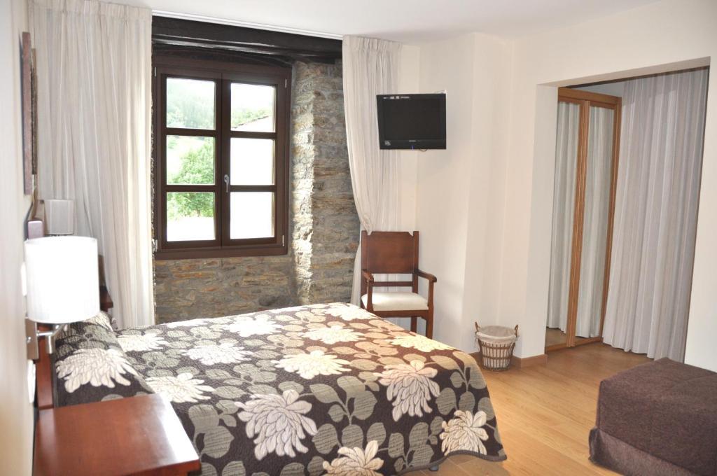 Ribeira De Piquin Hotel Mirador De Barcia חדר תמונה
